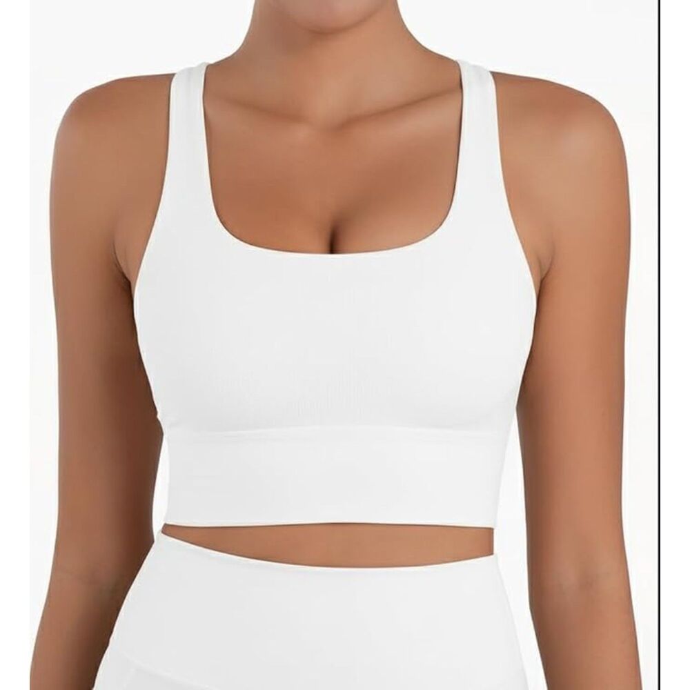 NWT Sunzel Sunzfly Sports Bra for Women, Crisscross Back - Picture 2 of 4